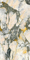 Copper Vein Grey Marble Texture